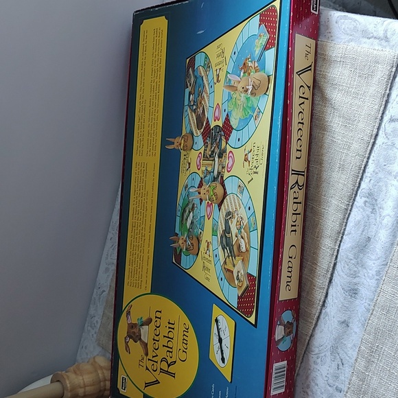 The Velveteen Rabbit Board Game Rose Art Vintage 1994 - Picture 12 of 13
